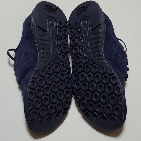 New Balance247  Navy Blue Suede Shoes Size 8.5 - Picture 7 of 15